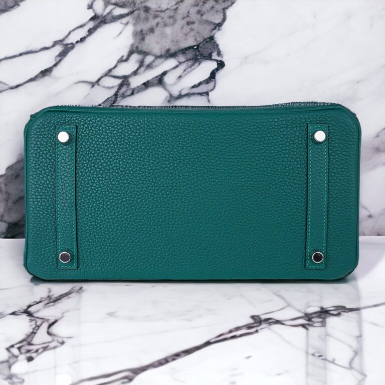 Hermes Birkin Bag 30 Malachite Palladium Hardware
