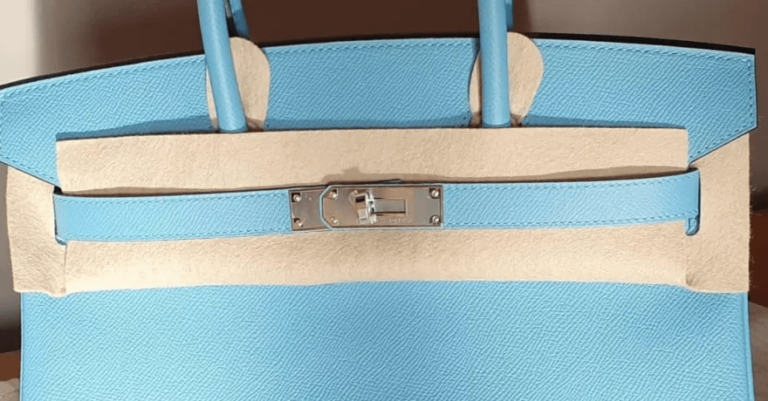 Hermes Birkin Bag 30 Blue du Nord Epsom Palladium Hardware