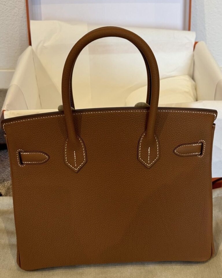 Hermès Birkin 30 Gold Togo Gold Hardware