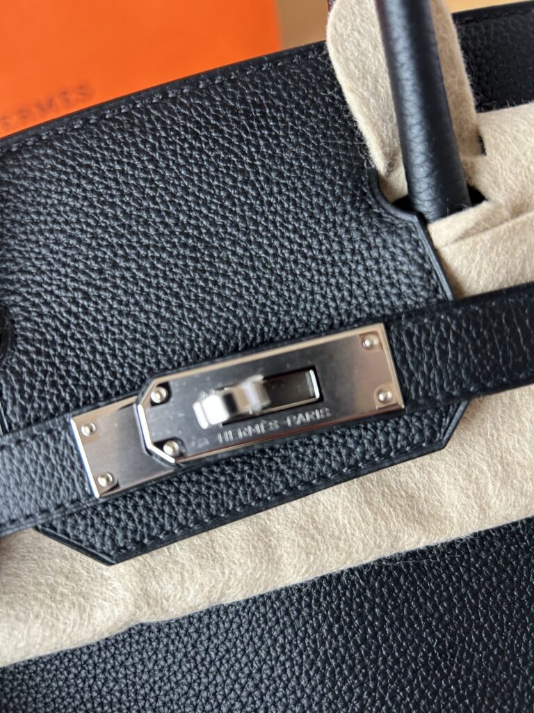 Hermès Birkin 30 Togo Noir Palladium Hardware – Produktfoto 11