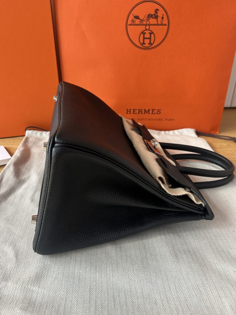 Hermès Birkin 30 Togo Noir Palladium Hardware – Produktfoto 5