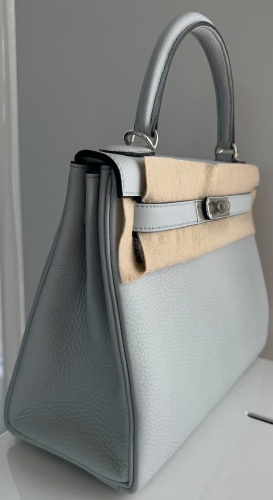 Hermès Kelly 28 Madame Etoupe Gold Hardware – Produktfoto 3