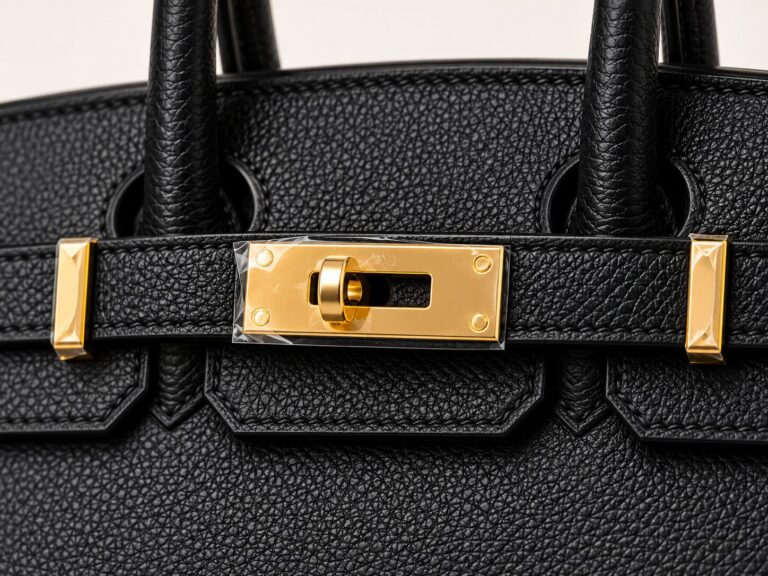 Hermès Mini Kelly 18 Epsom Schwarz – Gold-Hardware – Produktfoto 5