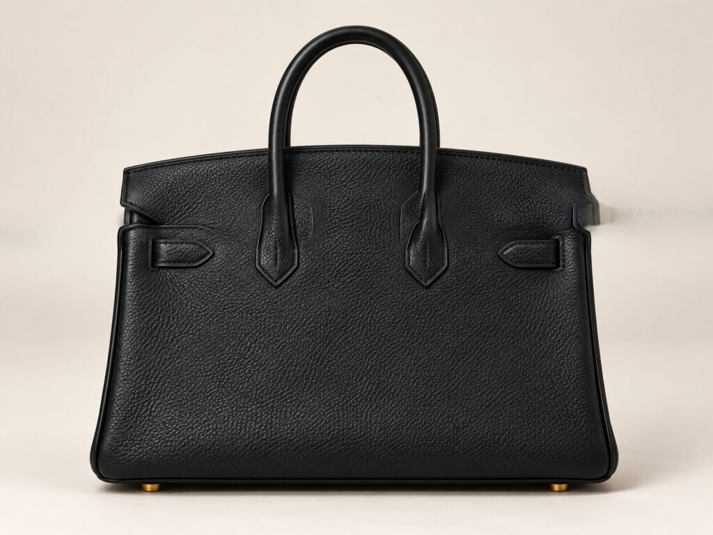 Hermès Mini Kelly 18 Epsom Schwarz – Gold-Hardware – Produktfoto 6