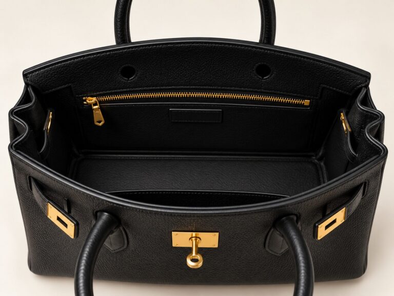 Hermès Mini Kelly 18 Epsom Schwarz – Gold-Hardware – Produktfoto 7