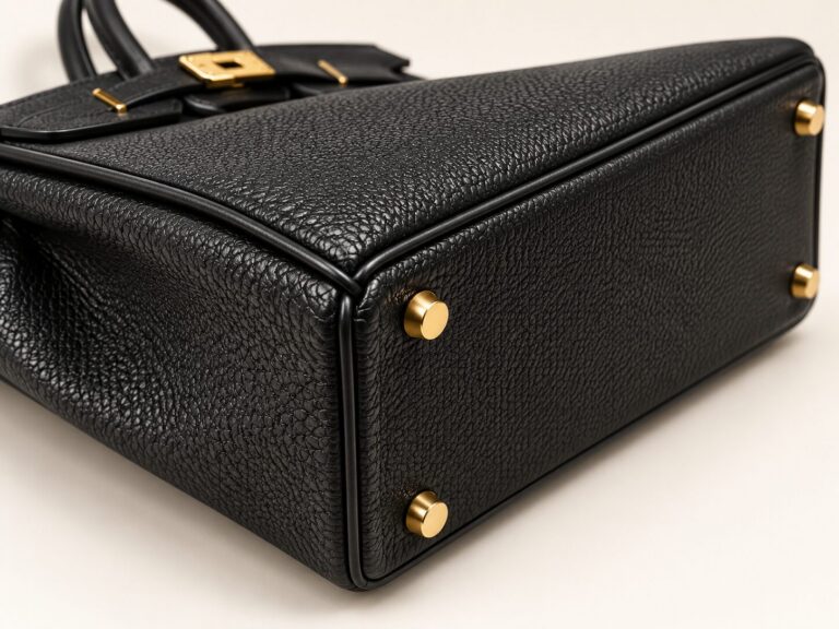 Hermès Mini Kelly 18 Epsom Schwarz – Gold-Hardware – Produktfoto 8