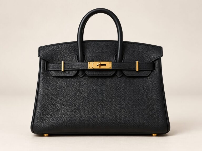 Hermès Mini Kelly 18 Epsom Schwarz – Gold-Hardware – Produktfoto 9